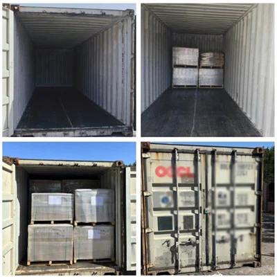 Topower Refractory Fireclay mursten til salg, kunde i Kuwait bestilte 18 tons