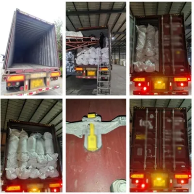 Tyrkiet Kundeordrer 20 ton toperkkeramisk fibertæppe til ovnisoleringsanvendelse