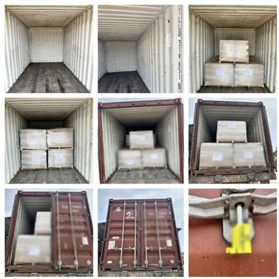 Indonesien kunde bestilte 20 ton smeltet silica mursten til glasovn. Vellykke...