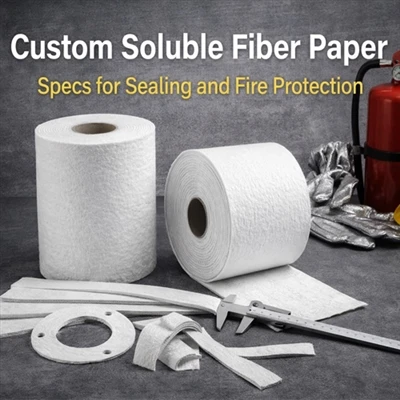 Brugerdefineret opløseligt fiberpapir: Specifikationer for forsegling og bran...
